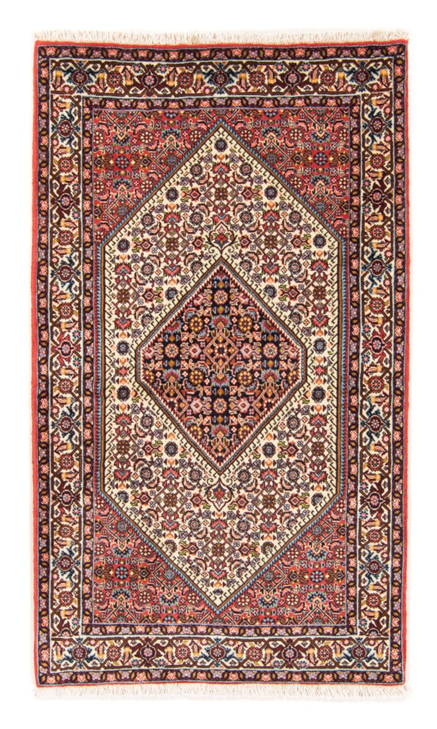 Perzisch tapijt - Bijar - Koninklijk - 150 x 87 cm - rood