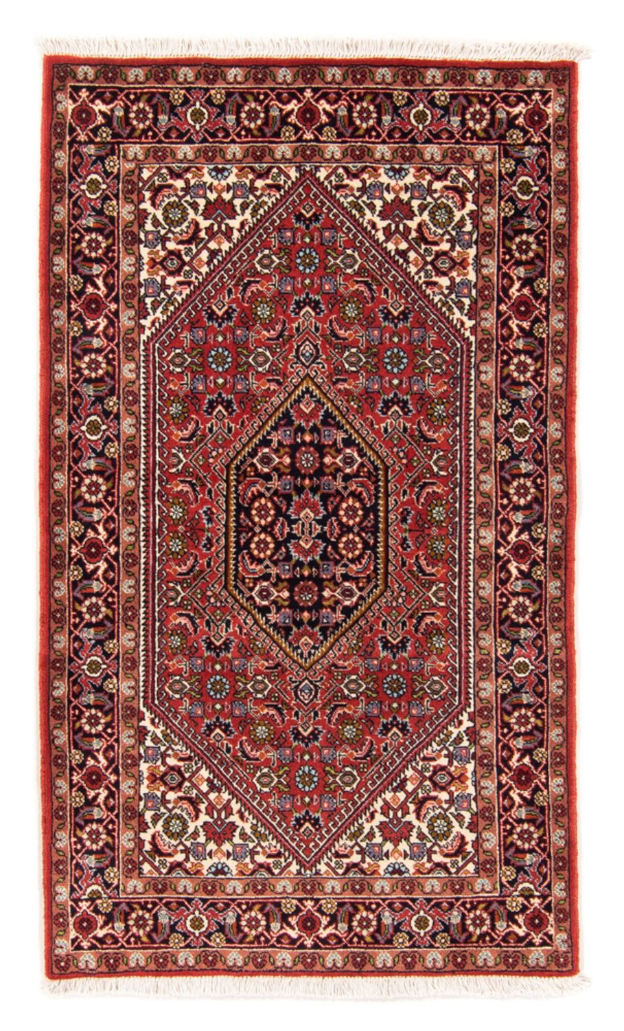 Perzisch tapijt - Bijar - Koninklijk - 147 x 86 cm - rood