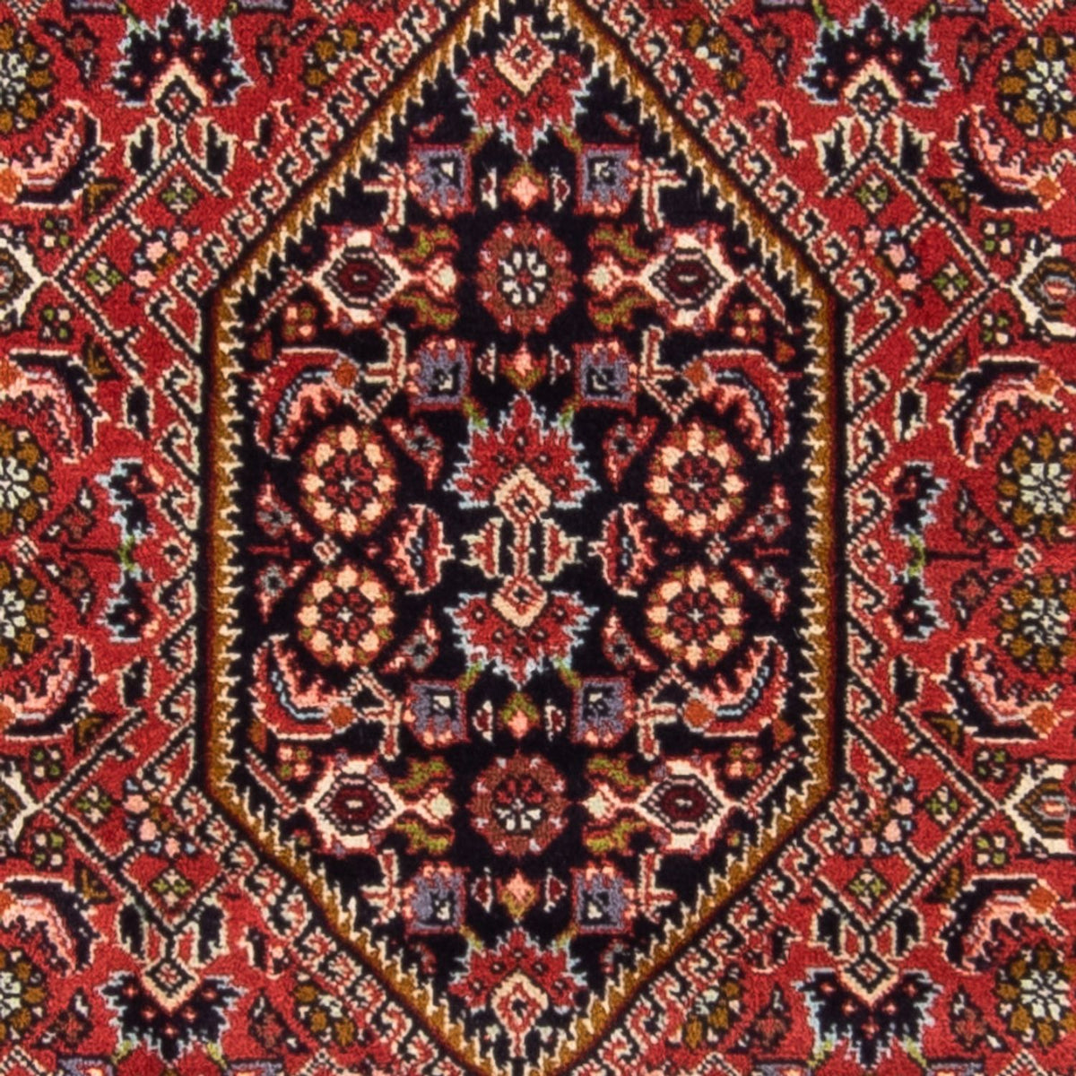 Perzisch tapijt - Bijar - Koninklijk - 147 x 86 cm - rood