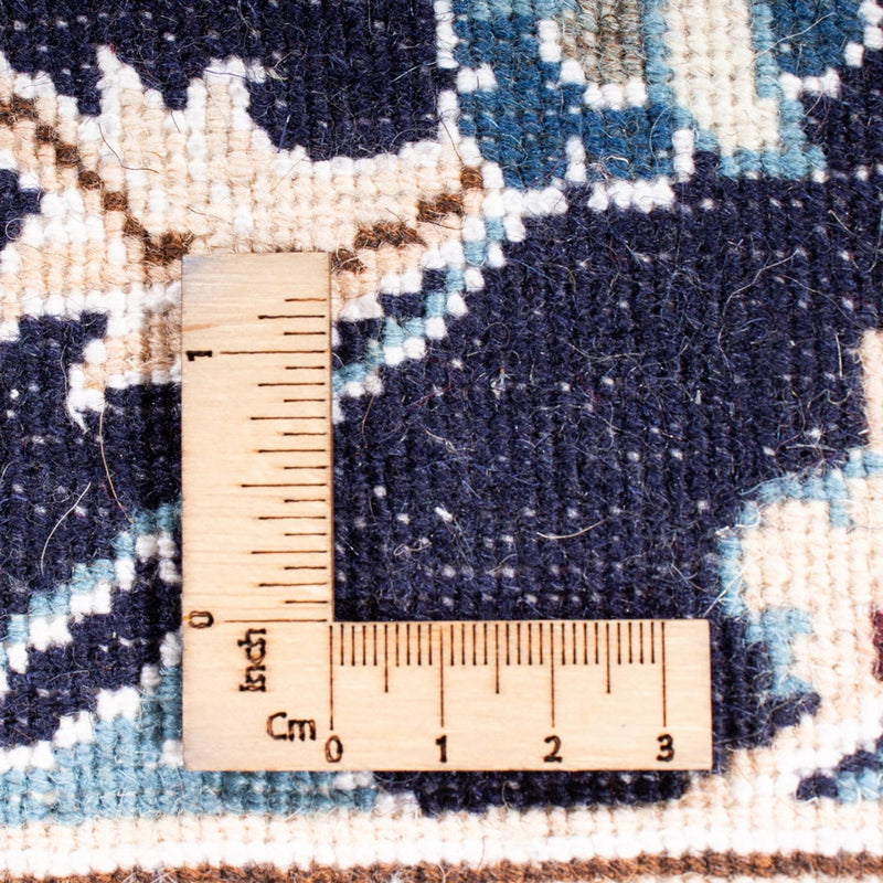 Perzisch tapijt - Nain - Koninklijk - 150 x 100 cm - donkerblauw