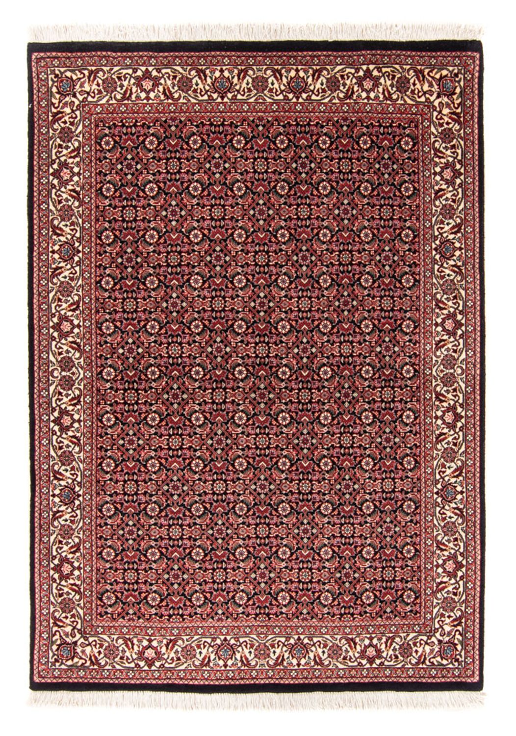 Perzisch tapijt - Bijar - Koninklijk - 163 x 111 cm - donkerblauw