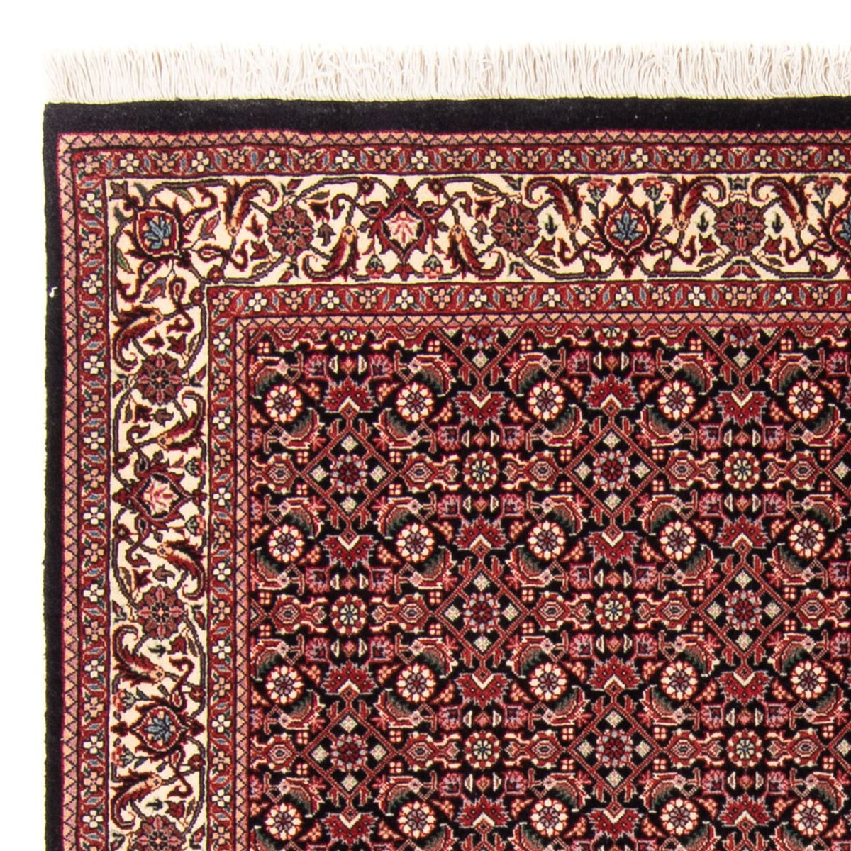 Perzisch tapijt - Bijar - Koninklijk - 163 x 111 cm - donkerblauw