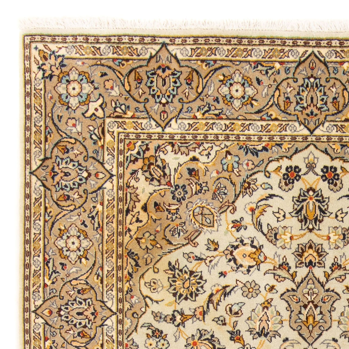 Perzisch tapijt - Keshan - 171 x 118 cm - beige