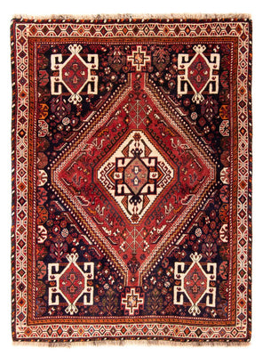 Perzisch Tapijt - Nomadisch - 156 x 114 cm - rood