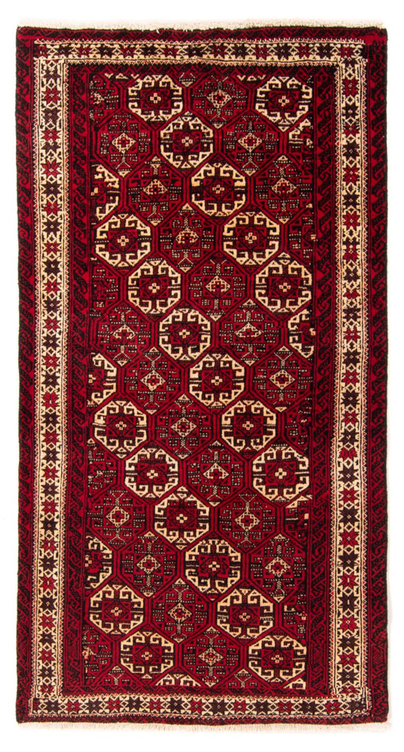 Loper Baluch tapijt - 190 x 99 cm - rood