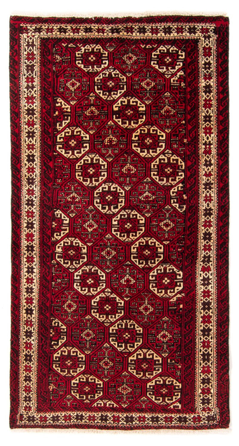Loper Baluch tapijt - 190 x 99 cm - rood