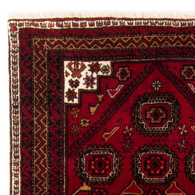 Loper Baluch tapijt - 188 x 94 cm - rood