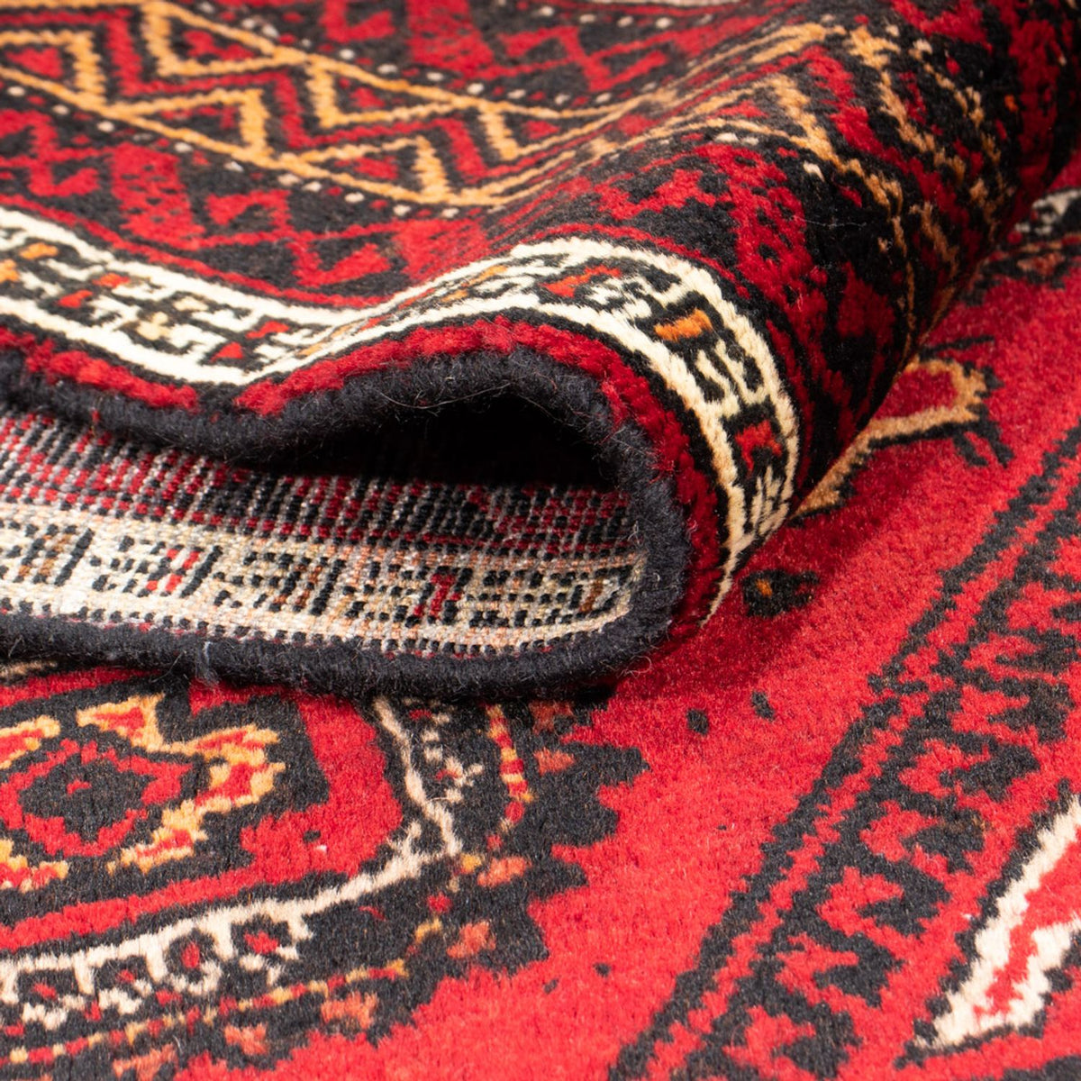 Loper Baluch tapijt - 188 x 94 cm - rood