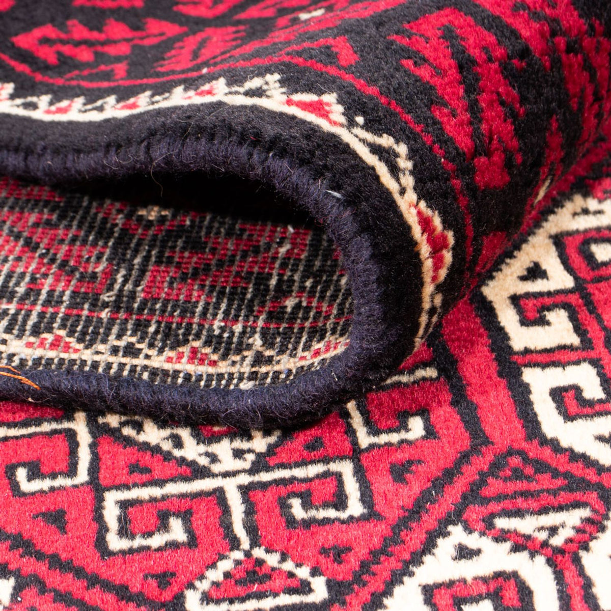 Loper Baluch tapijt - 198 x 102 cm - rood