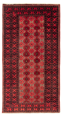 Loper Baluch tapijt - 191 x 95 cm - rood