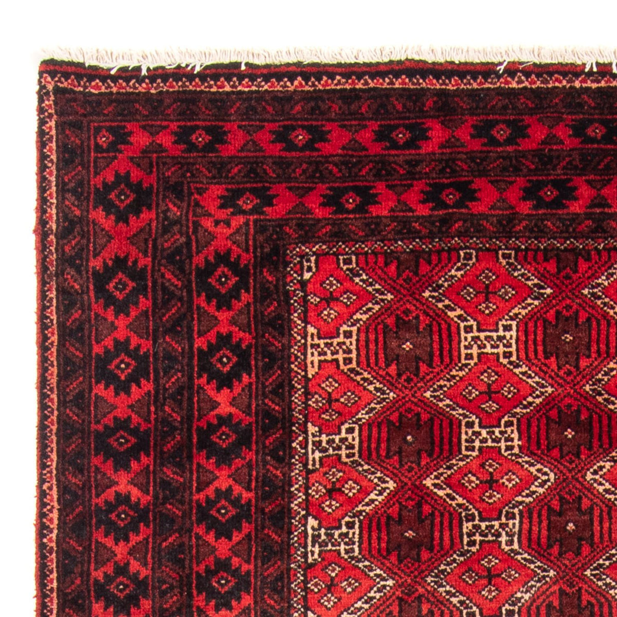 Loper Baluch tapijt - 191 x 95 cm - rood
