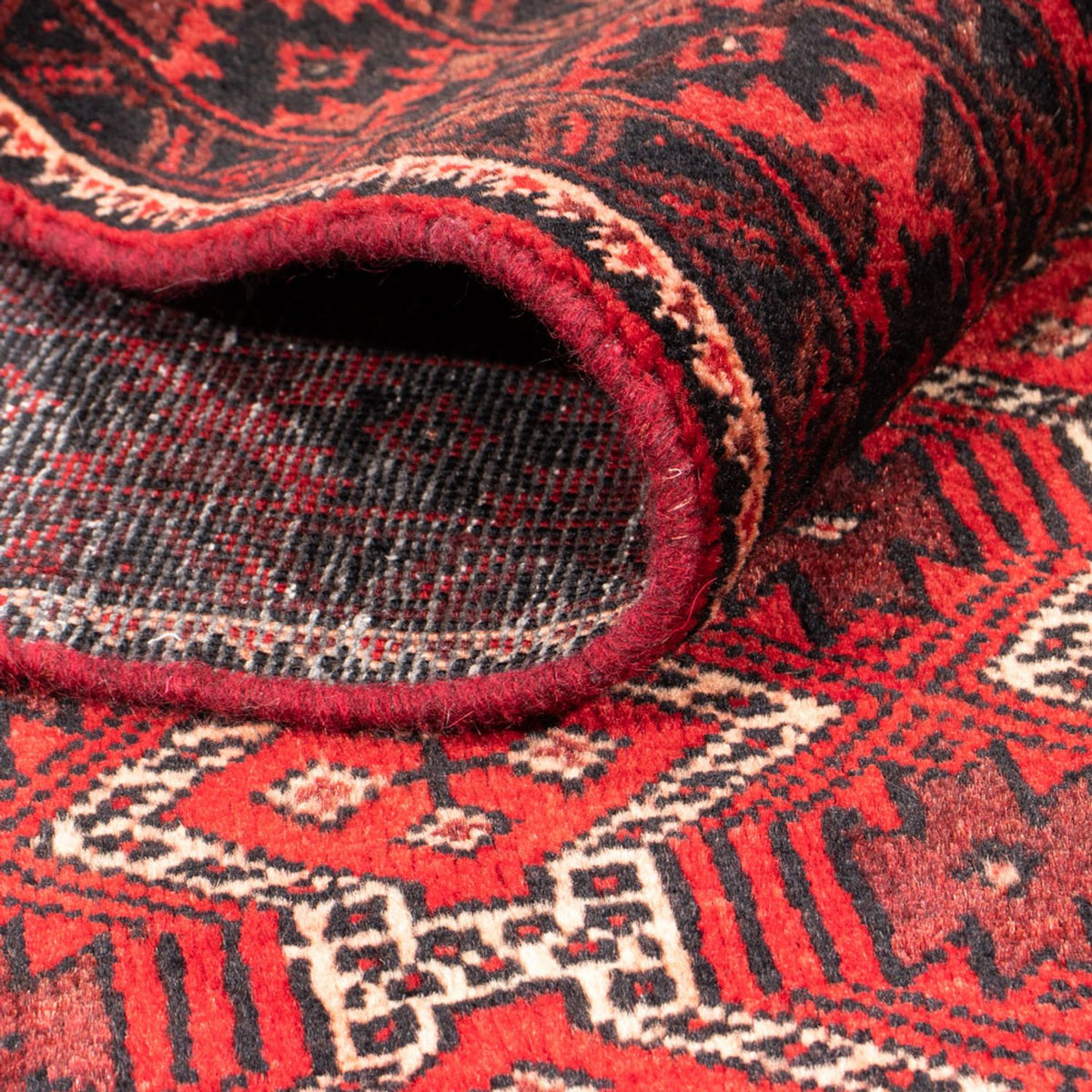 Loper Baluch tapijt - 191 x 95 cm - rood