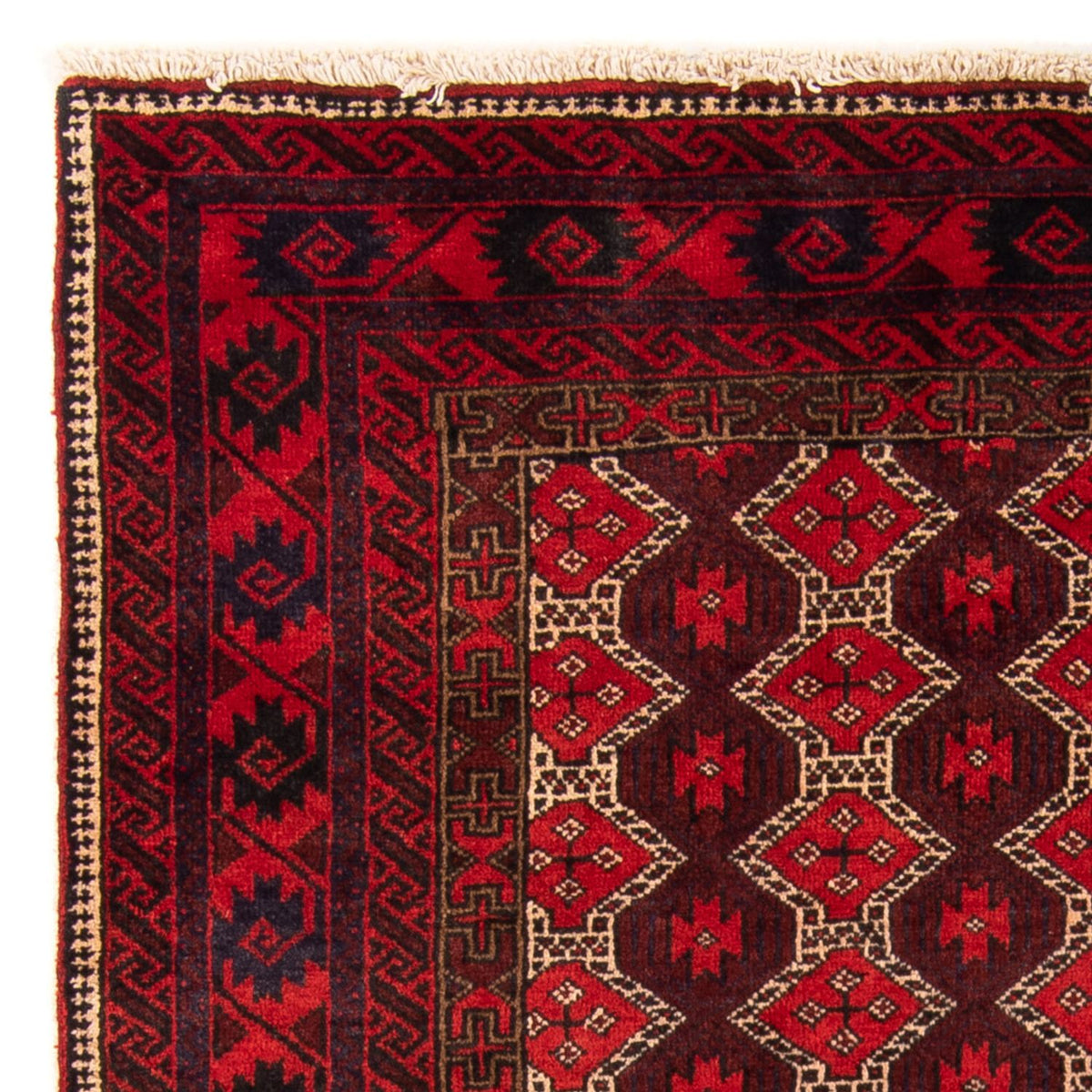 Loper Baluch tapijt - 190 x 95 cm - rood