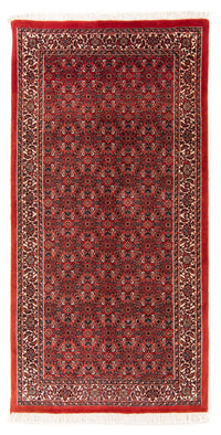 Loper Perzisch tapijt - Bijar - Koninklijk - 205 x 102 cm - rood