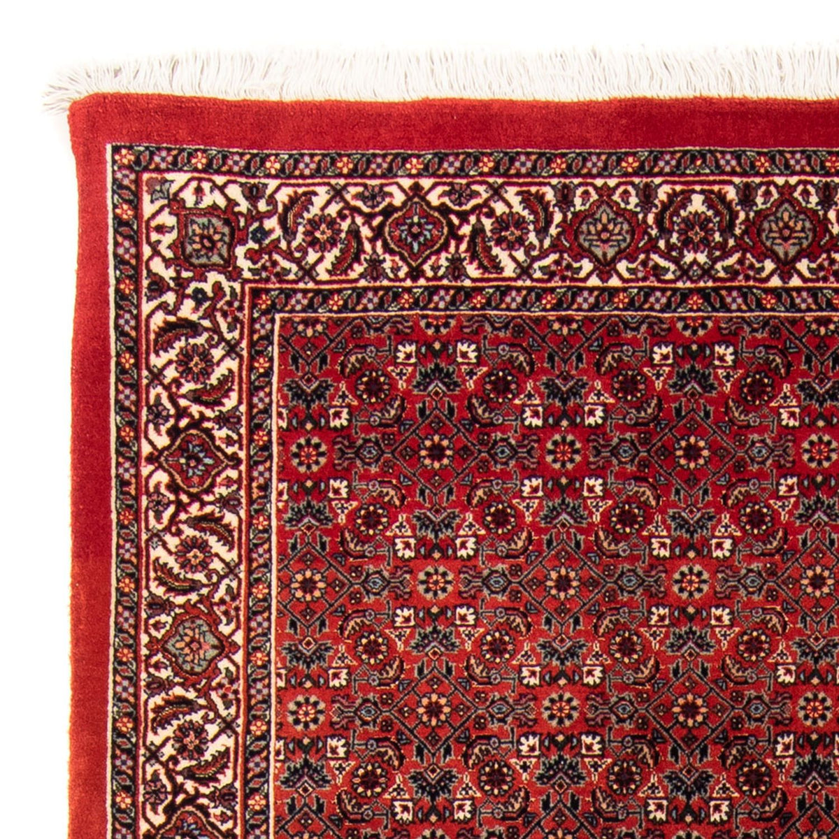 Loper Perzisch tapijt - Bijar - Koninklijk - 205 x 102 cm - rood