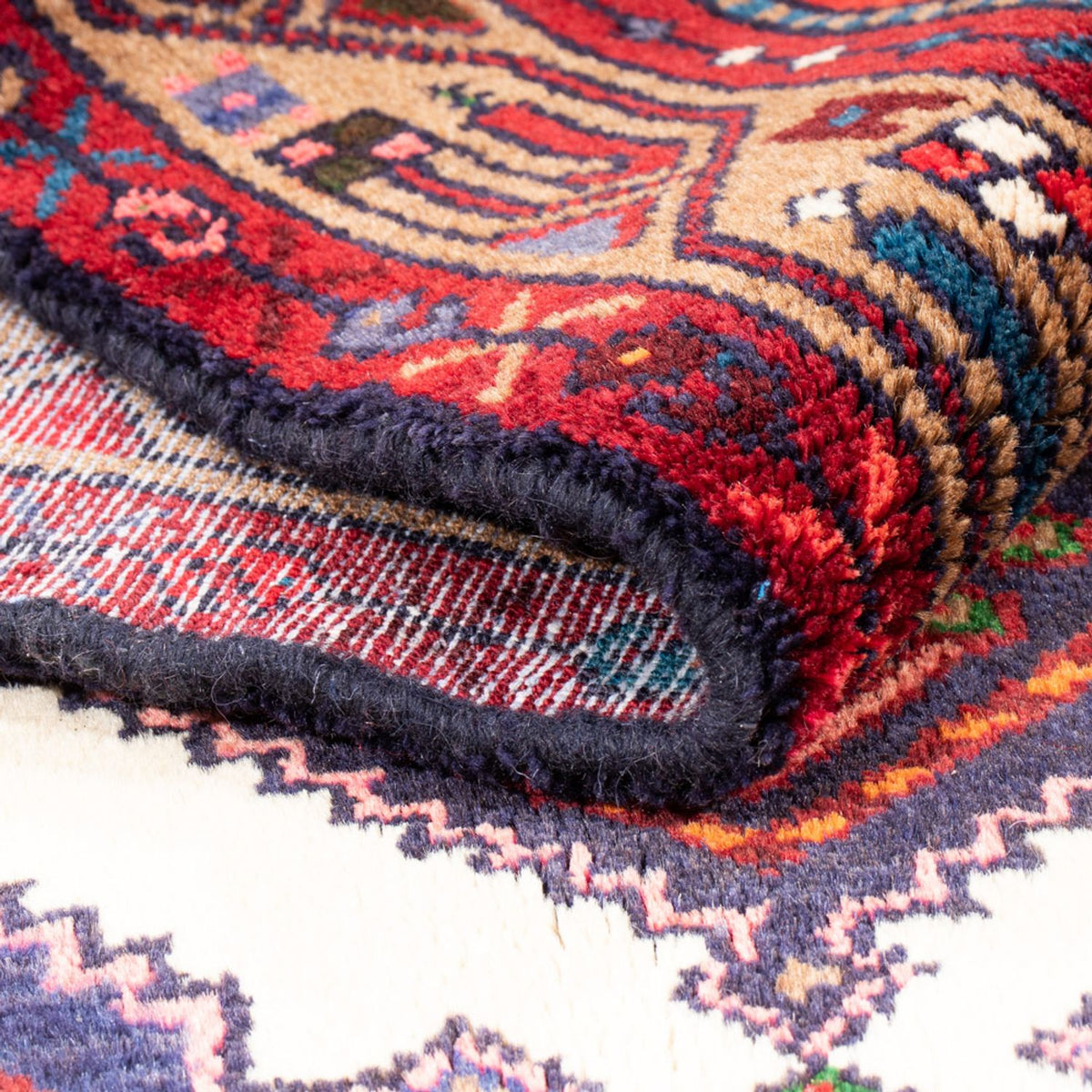 Loper Perzisch Tapijt - Nomadisch - 201 x 98 cm - rood