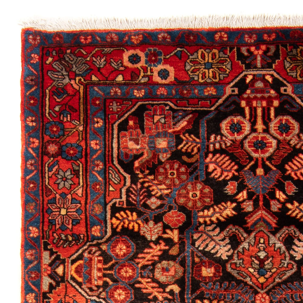 Perzisch Tapijt - Nomadisch - 196 x 122 cm - donkerblauw