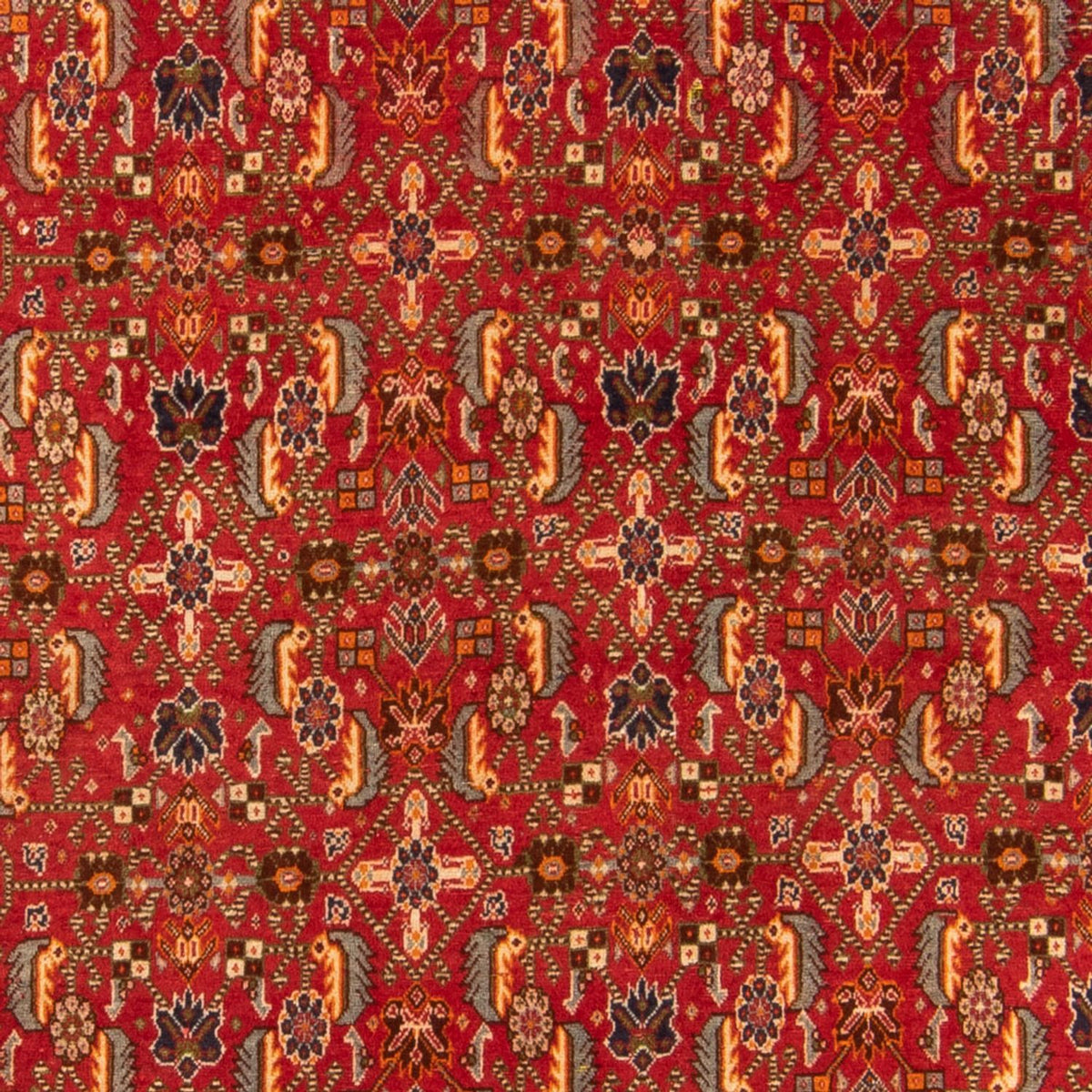 Gabbeh Tapijt - Kashkuli Perzisch - 192 x 130 cm - rood