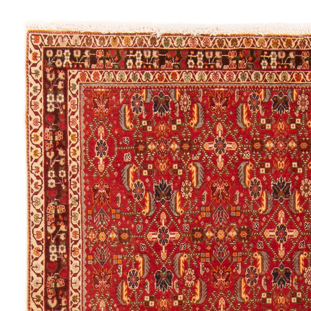 Gabbeh Tapijt - Kashkuli Perzisch - 192 x 130 cm - rood