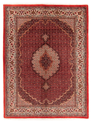 Perzisch tapijt - Bijar - Koninklijk - 209 x 153 cm - rood