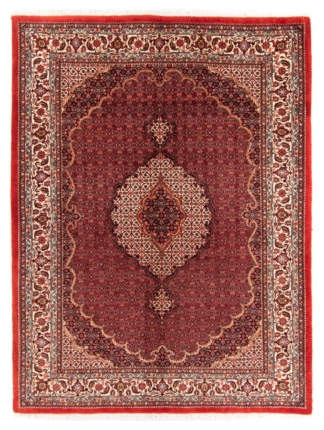 Perzisch tapijt - Bijar - Koninklijk - 209 x 153 cm - rood