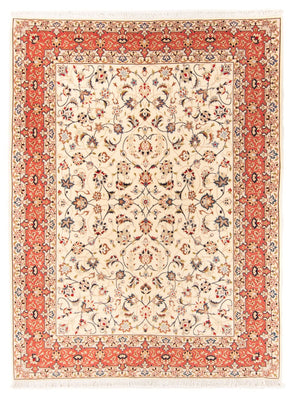 Perzisch tapijt - Tabriz - Royal - 210 x 154 cm - crème