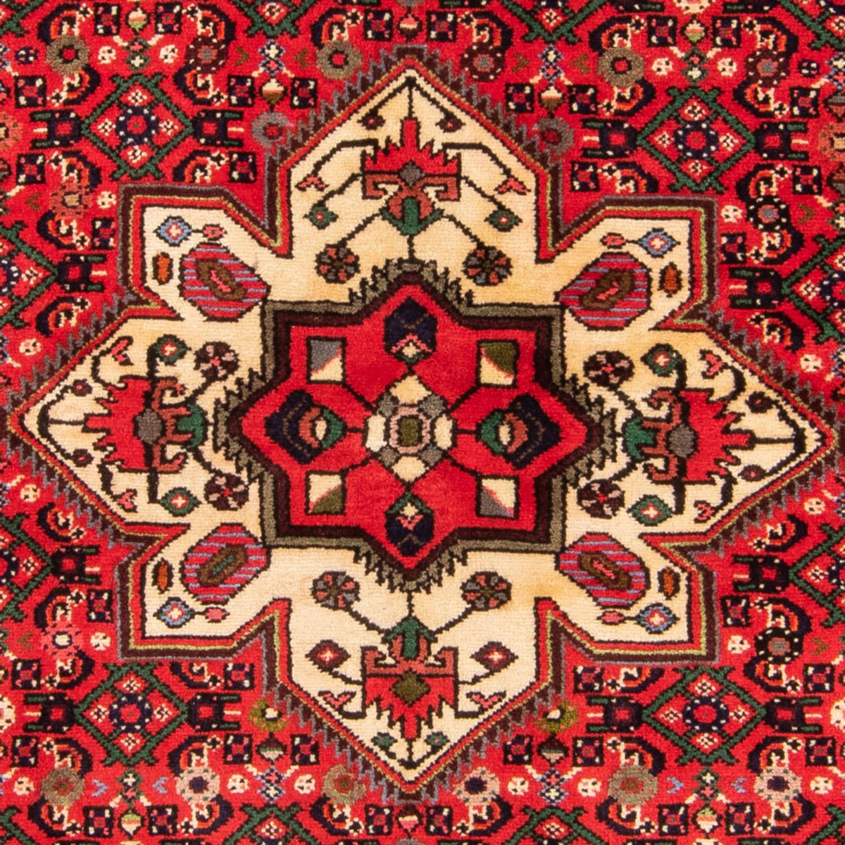 Perzisch Tapijt - Nomadisch - 198 x 150 cm - rood