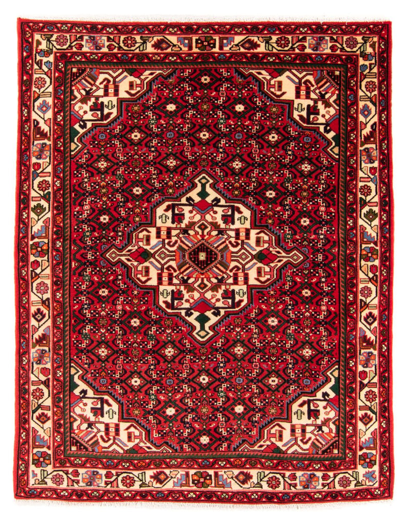 Perzisch Tapijt - Nomadisch - 198 x 153 cm - rood