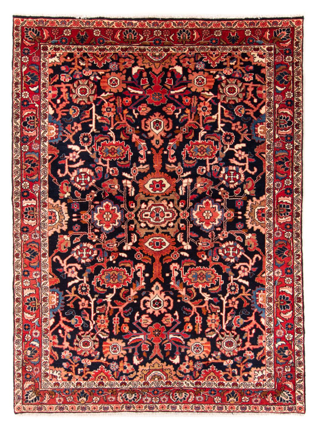 Perzisch Tapijt - Nomadisch - 220 x 157 cm - donkerblauw