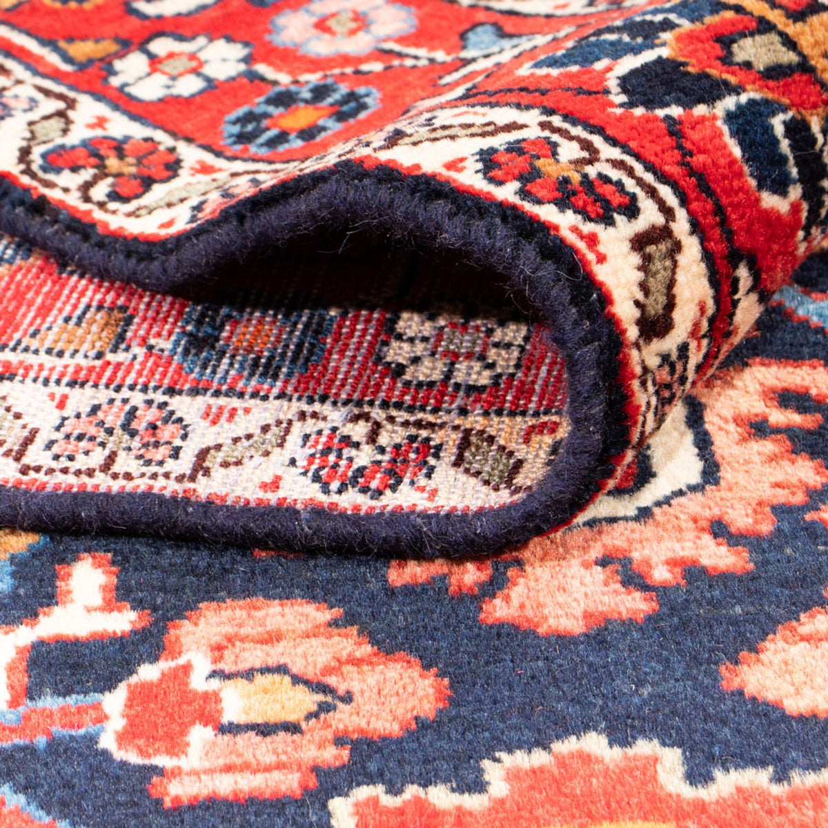 Perzisch Tapijt - Nomadisch - 220 x 157 cm - donkerblauw