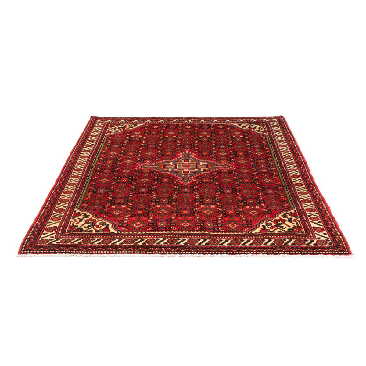 Perzisch Tapijt - Nomadisch - 204 x 155 cm - rood