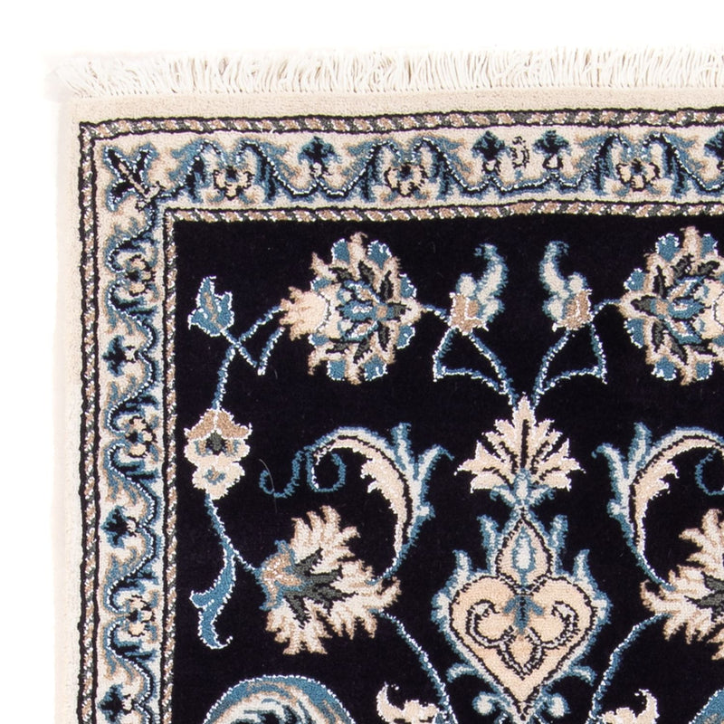 Perzisch tapijt - Nain - 149 x 69 cm - donkerblauw