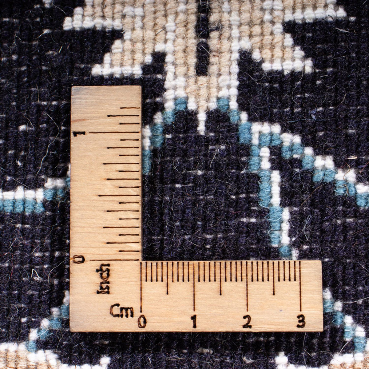 Perzisch tapijt - Nain - 149 x 69 cm - donkerblauw