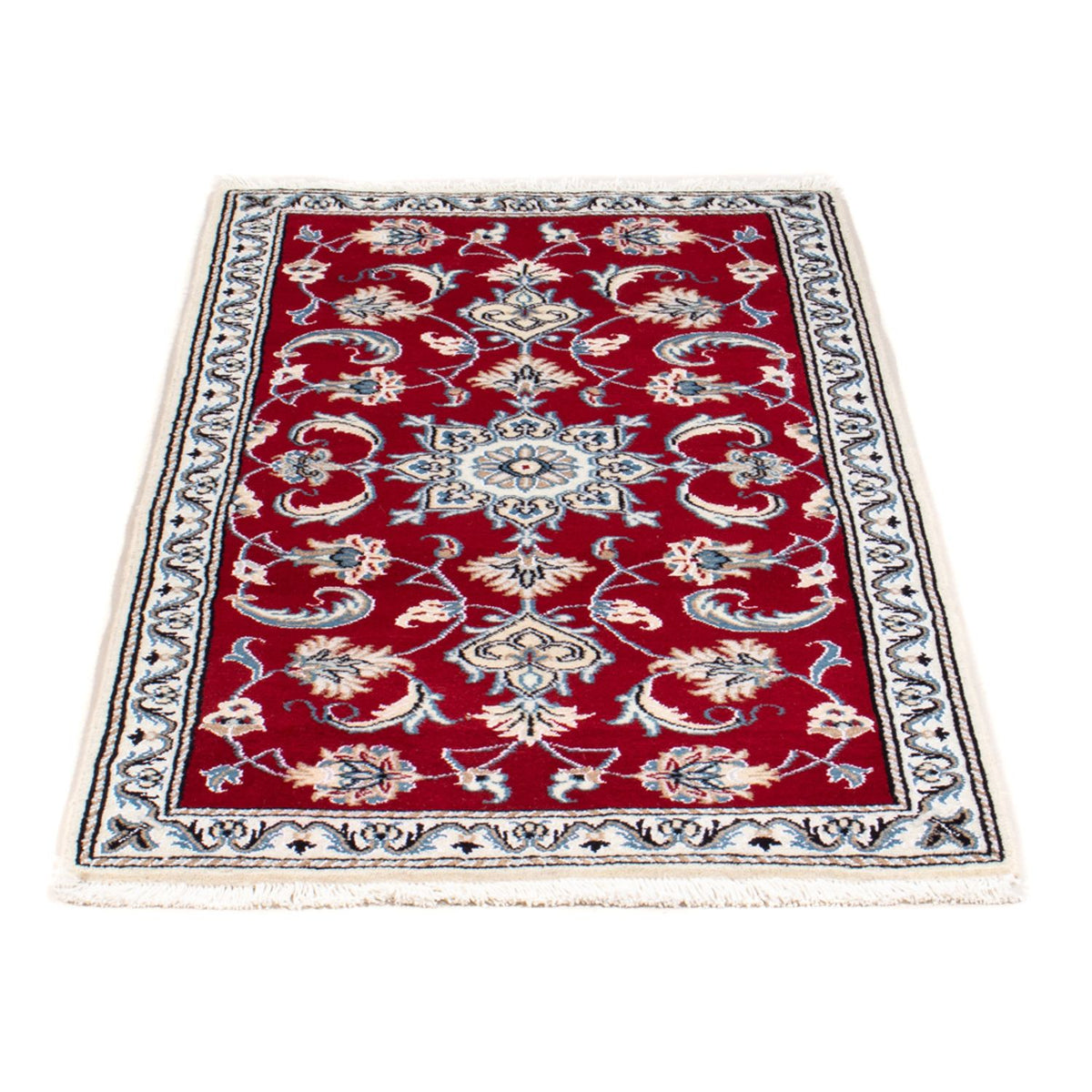Perzisch tapijt - Nain - 140 x 68 cm - rood