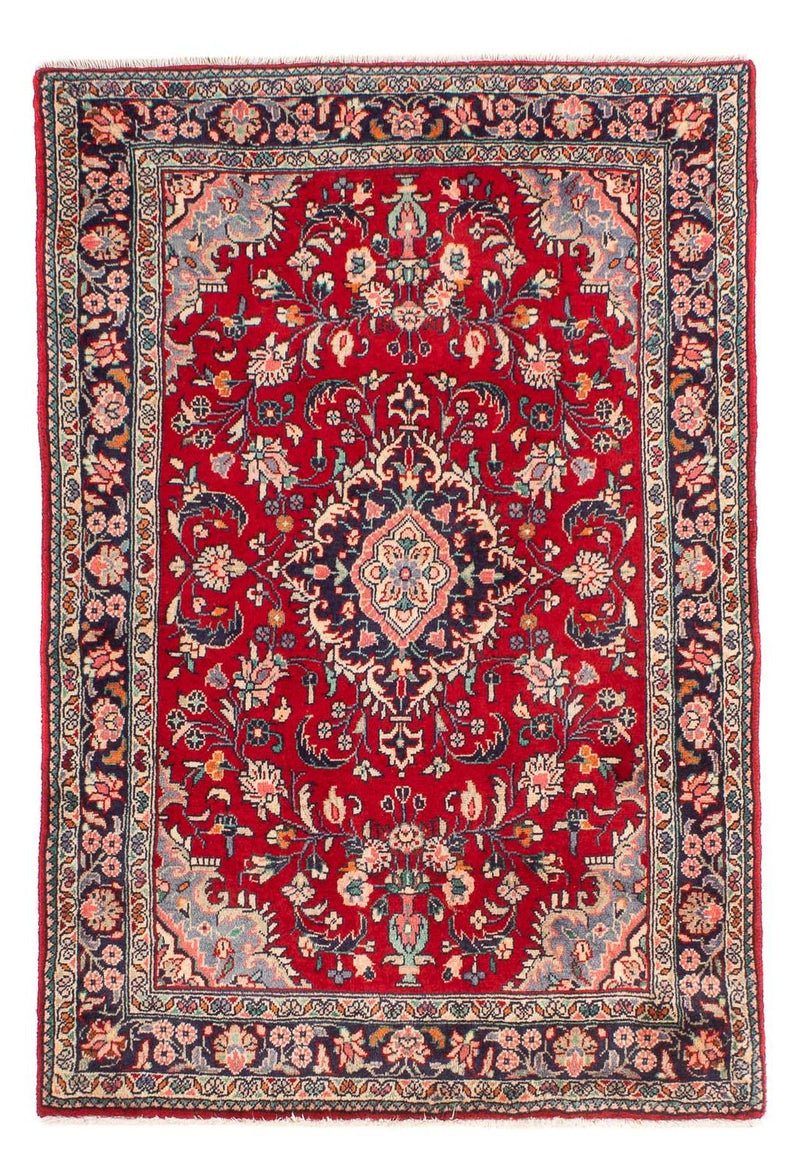 Perzisch tapijt - Bijar - Koninklijk - 125 x 81 cm - rood