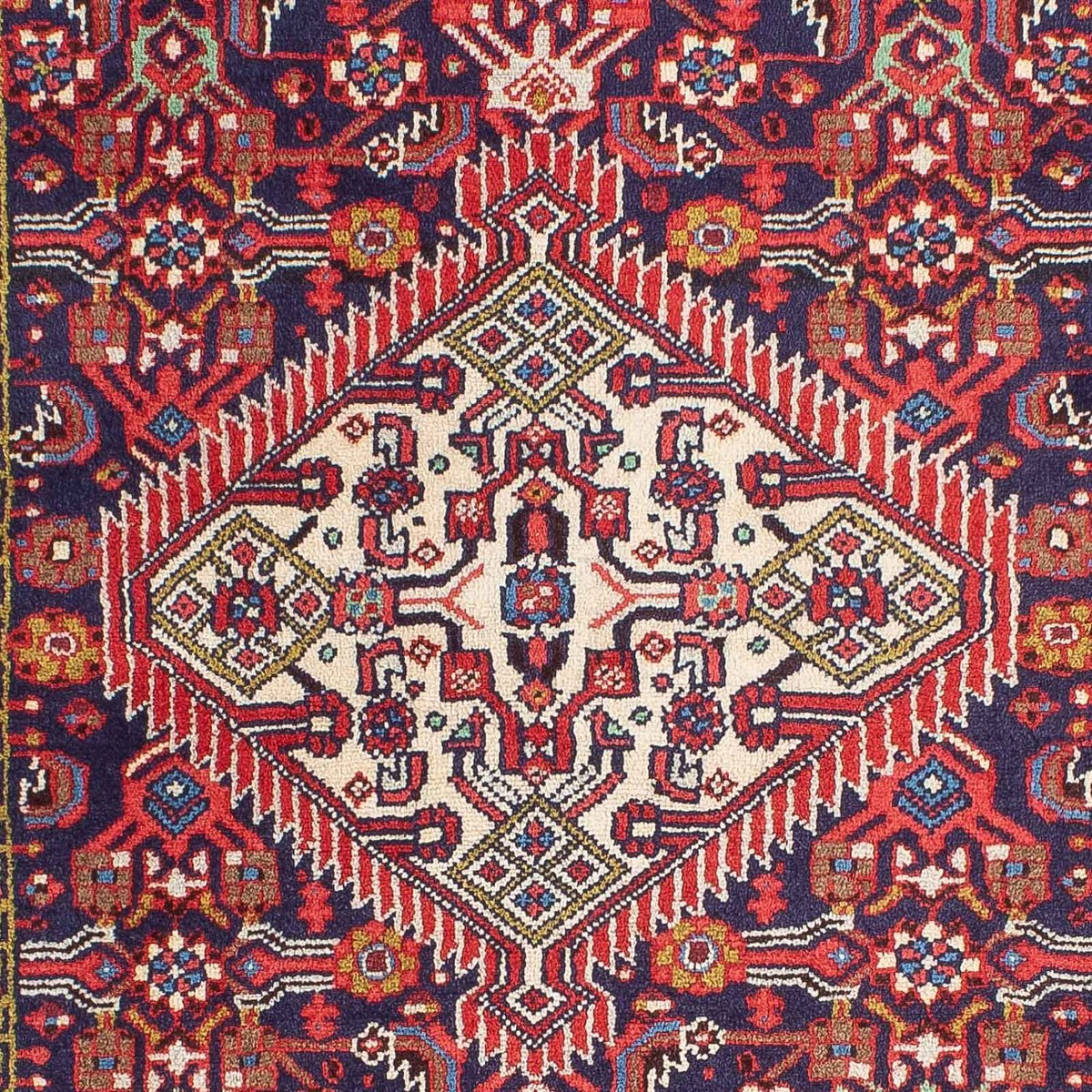 Perzisch Tapijt - Nomadisch - 125 x 80 cm - donkerblauw