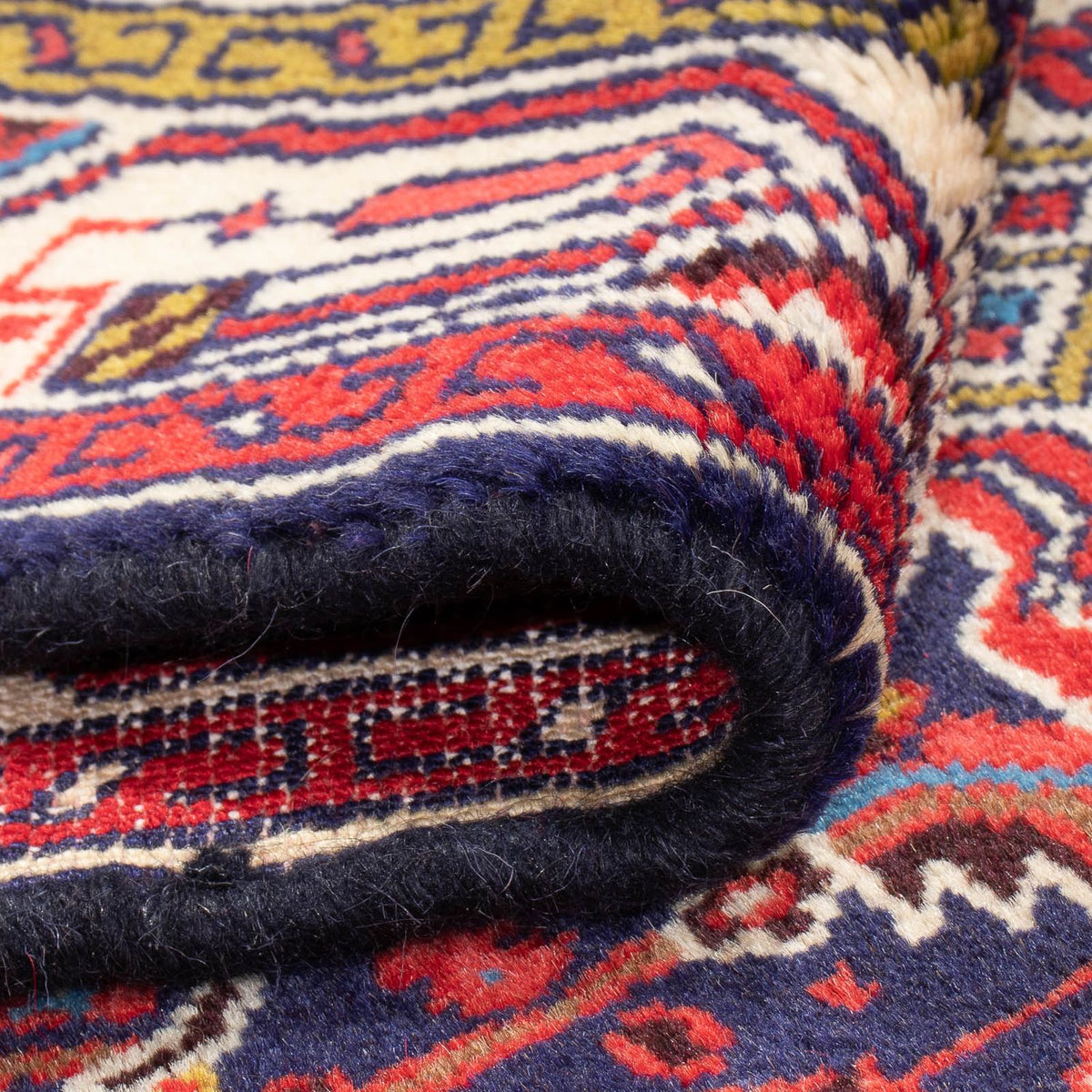 Perzisch Tapijt - Nomadisch - 125 x 80 cm - donkerblauw