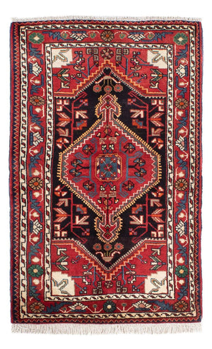 Perzisch Tapijt - Nomadisch - 136 x 82 cm - donkerblauw