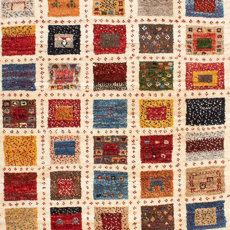 Gabbeh Tapijt - Loribaft Perzisch - 128 x 86 cm - veelkleurig