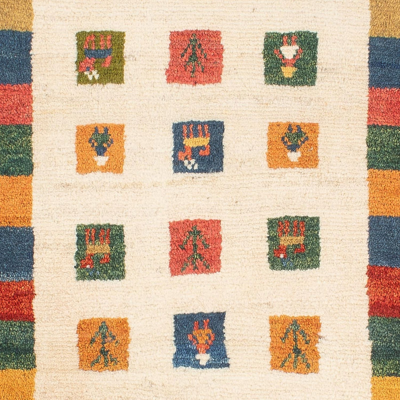 Gabbeh tapijt - Perzisch - 122 x 76 cm - veelkleurig