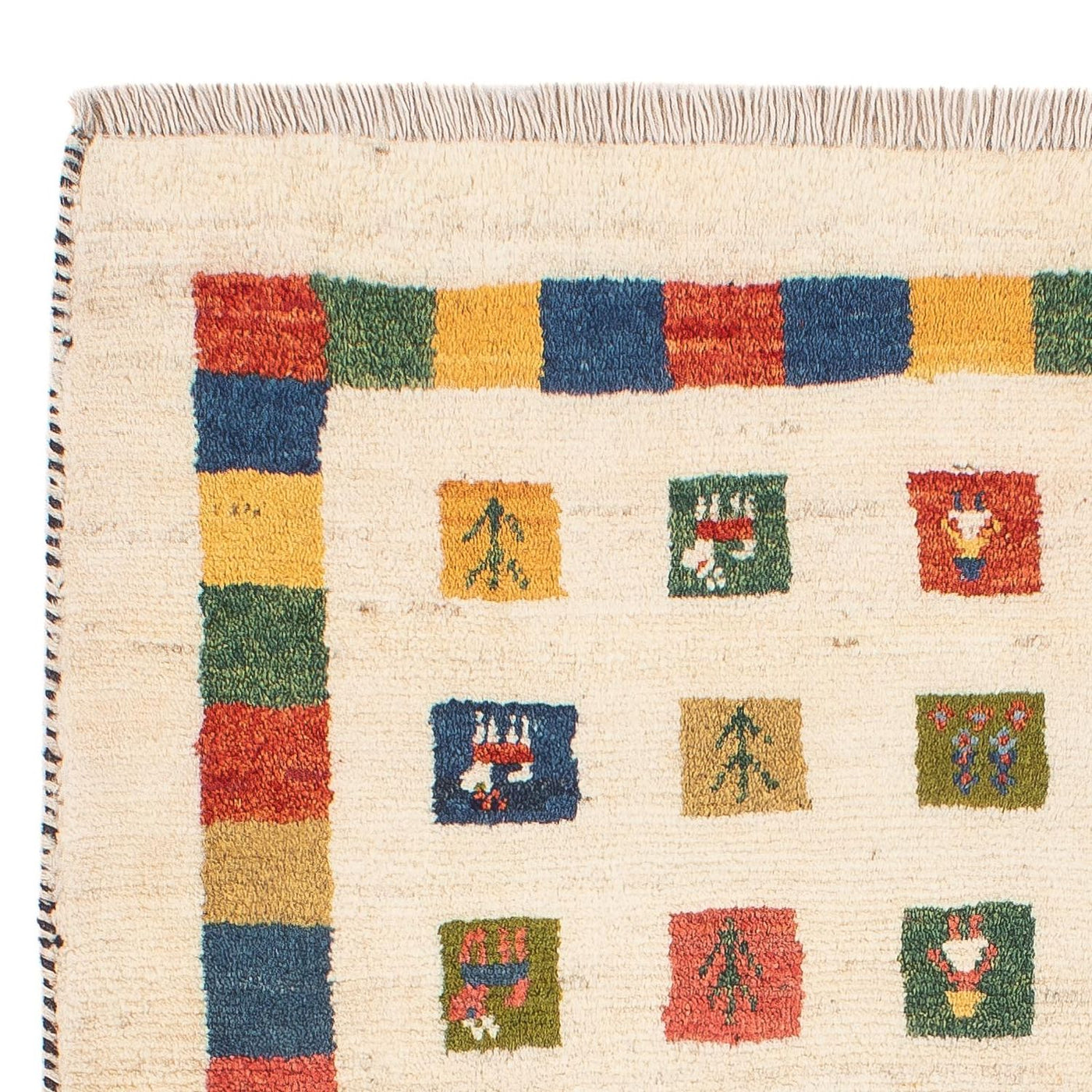 Perzische Gabbeh Tapijt 122x76cm - Perserteppich Wollteppich