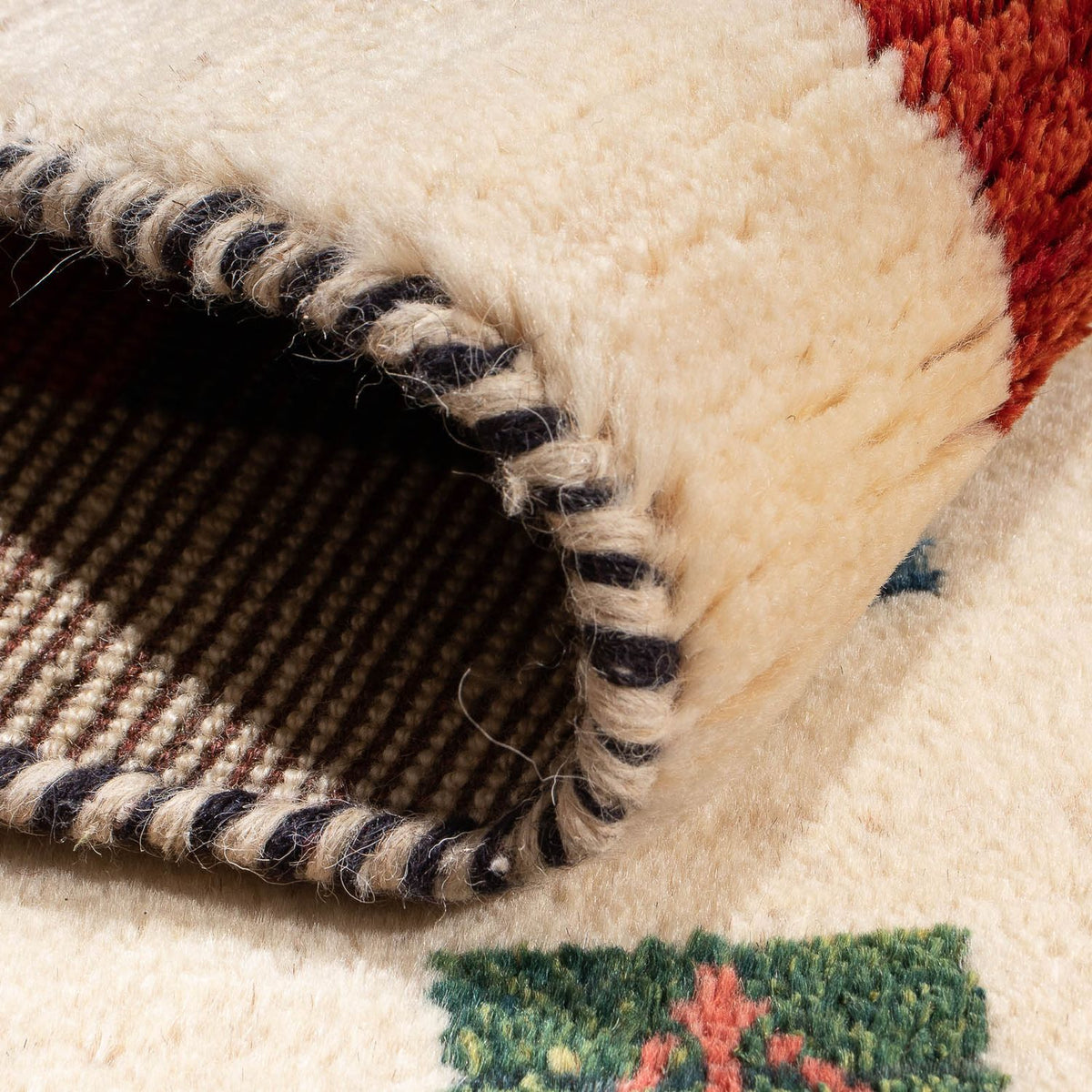 Gabbeh tapijt - Perzisch - 122 x 76 cm - veelkleurig