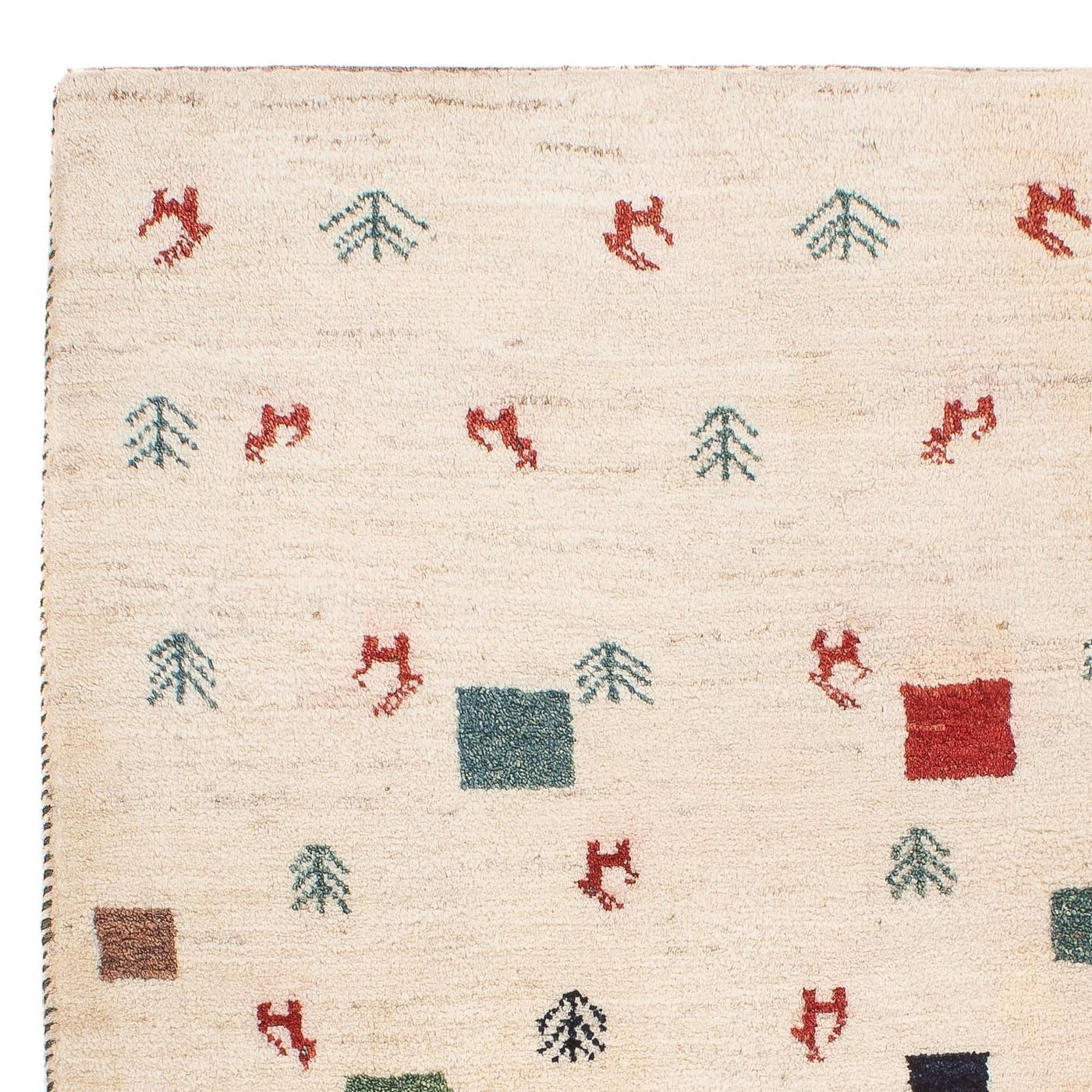 Perzische Gabbeh Tapijt 124x83cm - Perserteppich Wollteppich