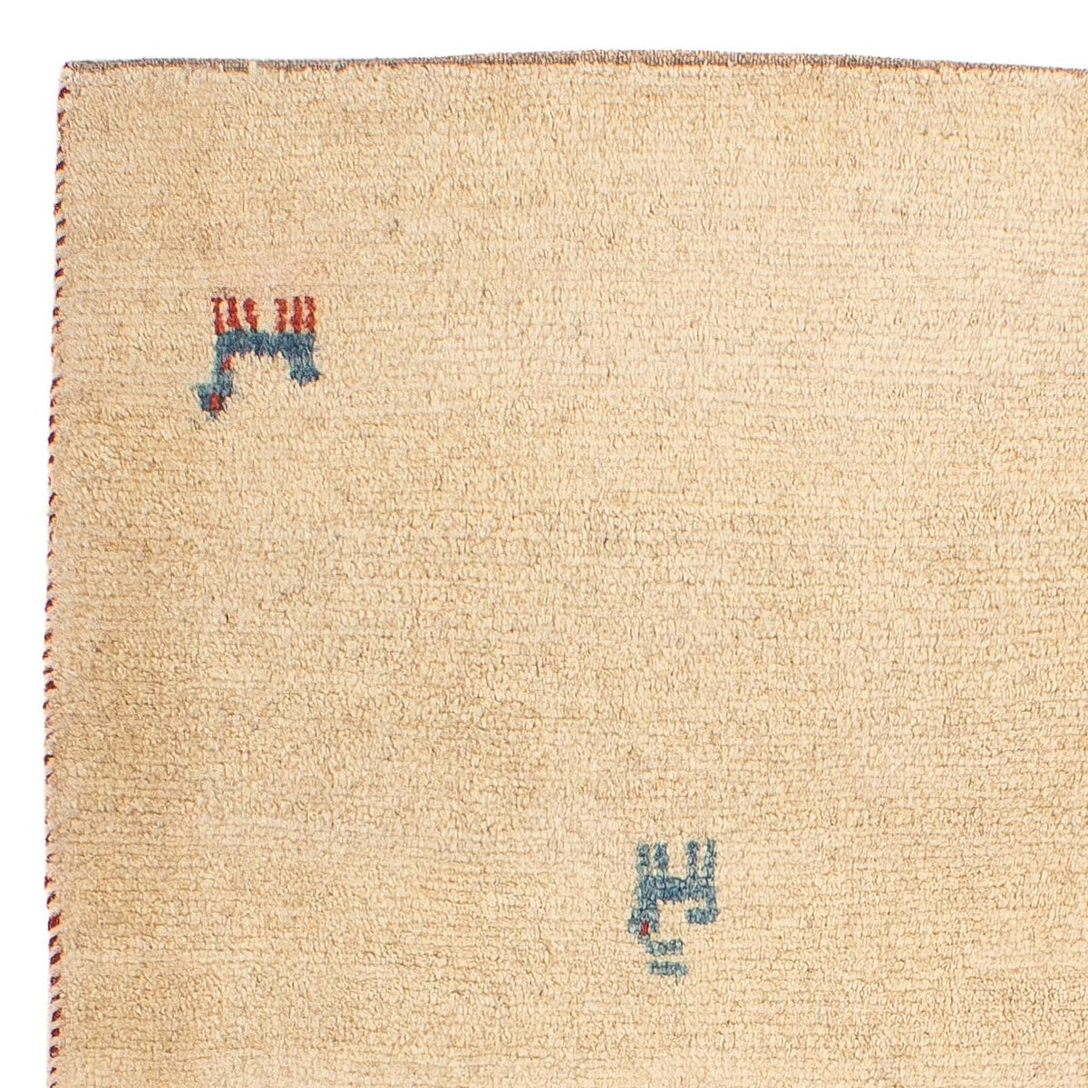 Gabbeh tapijt - Perzisch - 89 x 67 cm - beige