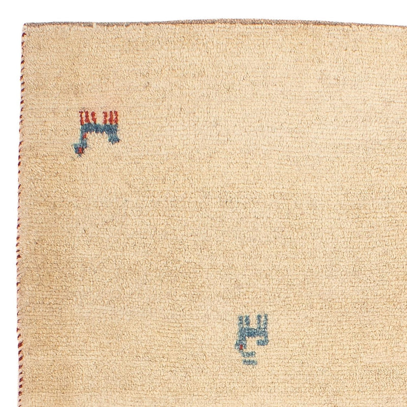 Gabbeh tapijt - Perzisch - 89 x 67 cm - beige