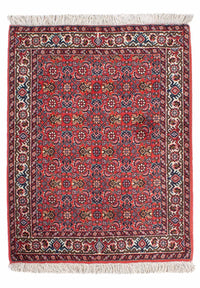 Perzisch tapijt - Bijar - Koninklijk - 94 x 74 cm - rood