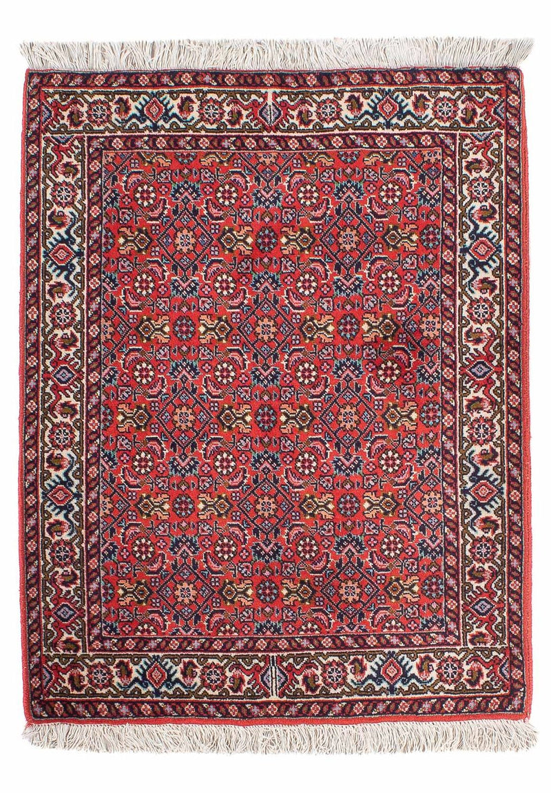 Perzisch tapijt - Bijar - Koninklijk - 94 x 74 cm - rood