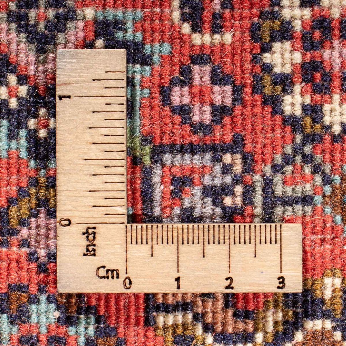 Perzisch tapijt - Bijar - Koninklijk - 94 x 74 cm - rood