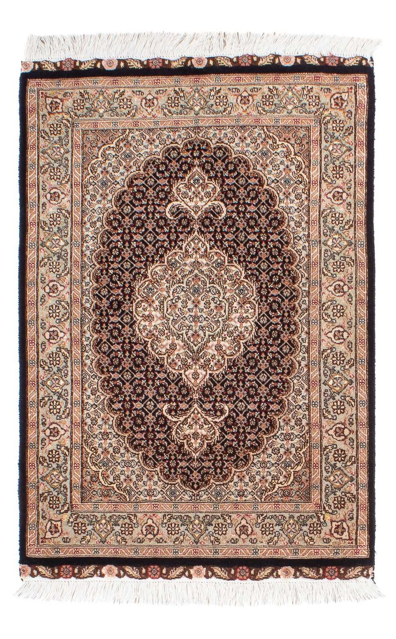 Perzisch tapijt - Tabriz - Royal - 95 x 60 cm - donkerblauw