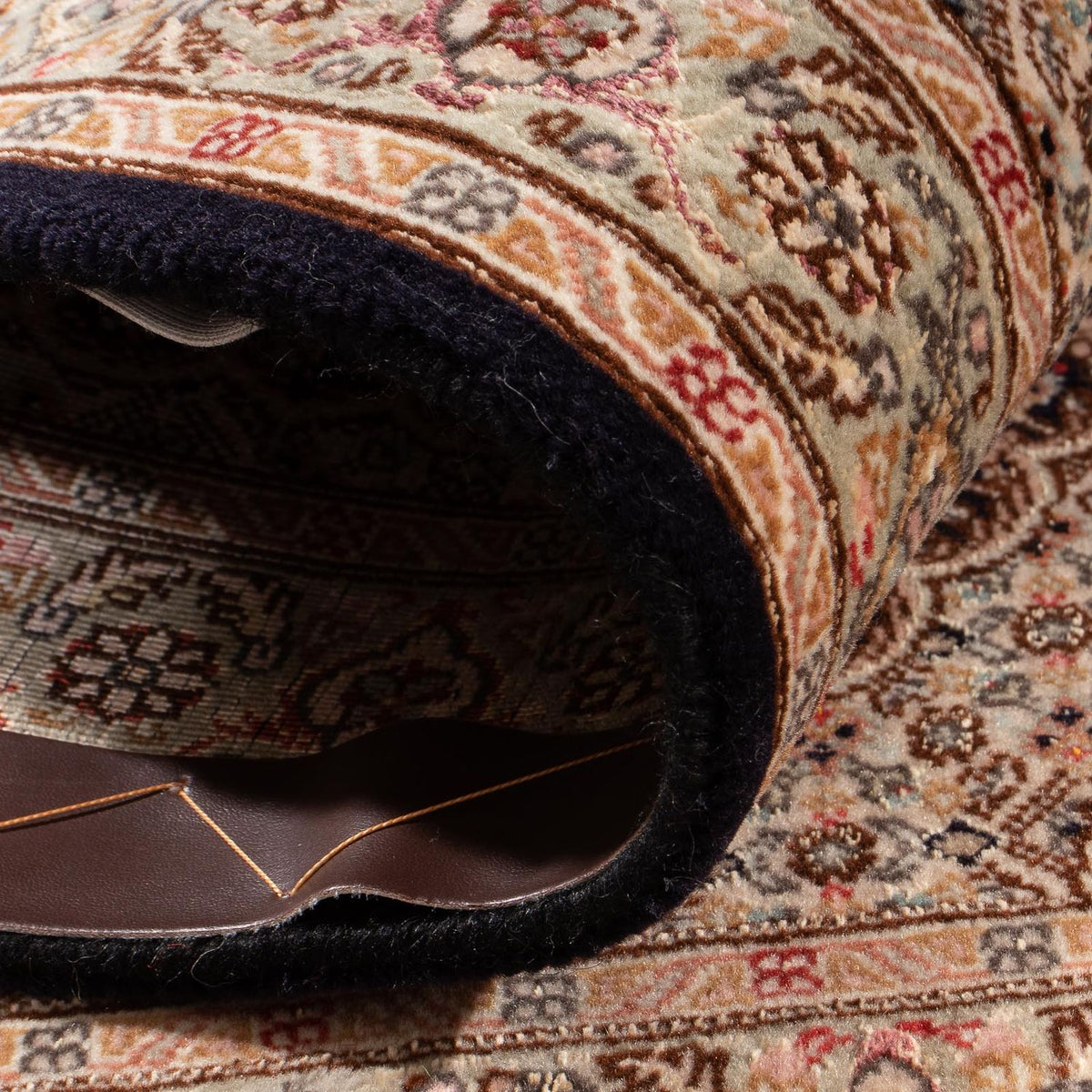 Perzisch tapijt - Tabriz - Royal - 95 x 60 cm - donkerblauw